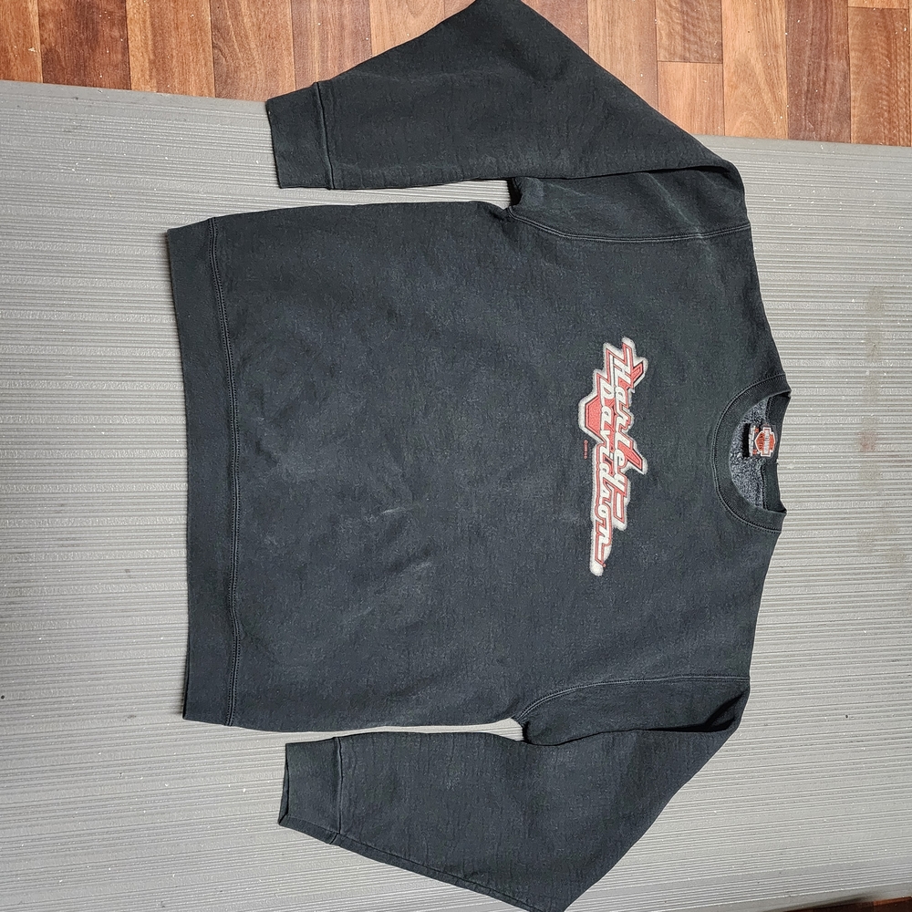 Harley-Davidson Black Crewneck Sweater